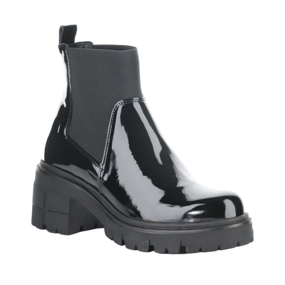 Bos & Co Bianc Patent Leather Boot